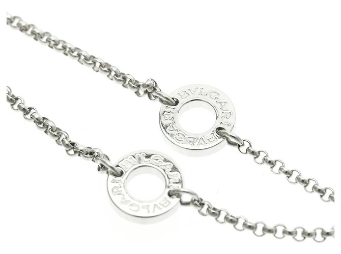 Bulgari Collar Péndulo Bvlgari B.zero1 en Oro Blanco de 18K Plata - vista 11