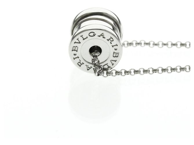 Bulgari Collar Péndulo Bvlgari B.zero1 en Oro Blanco de 18K Plata - vista 2