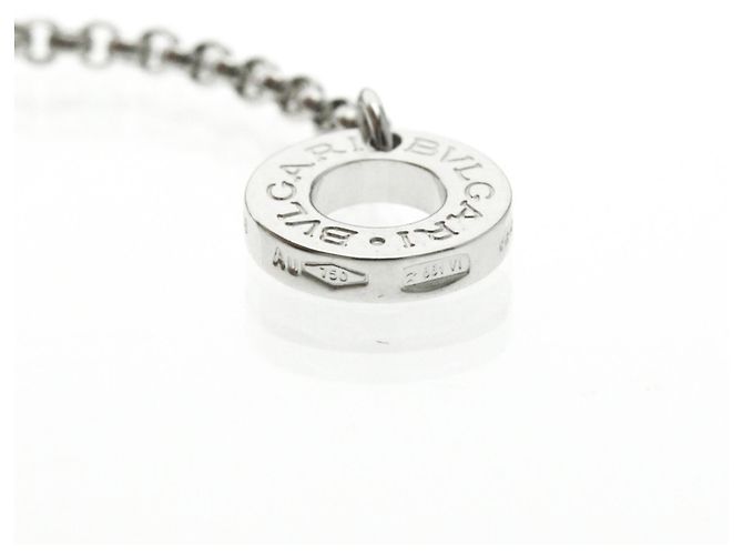 Bulgari Collar Péndulo Bvlgari B.zero1 en Oro Blanco de 18K Plata - vista 9