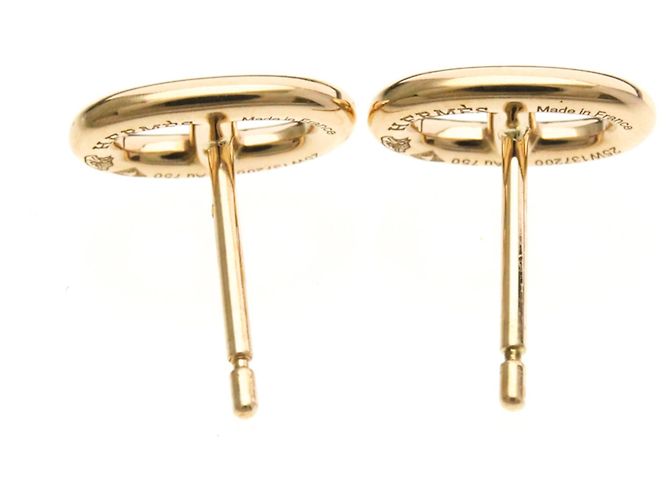 Orecchini a perno in oro rosa 18K Chaine d'Ancre di Hermès D'oro - vista 7