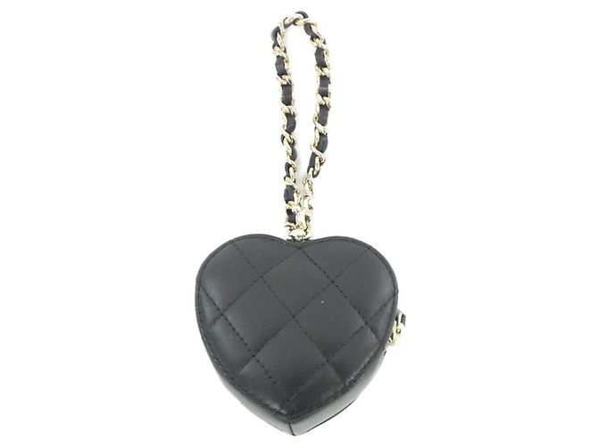 Timeless Chanel AP4838 Black Leather Handbag Charm - view 2