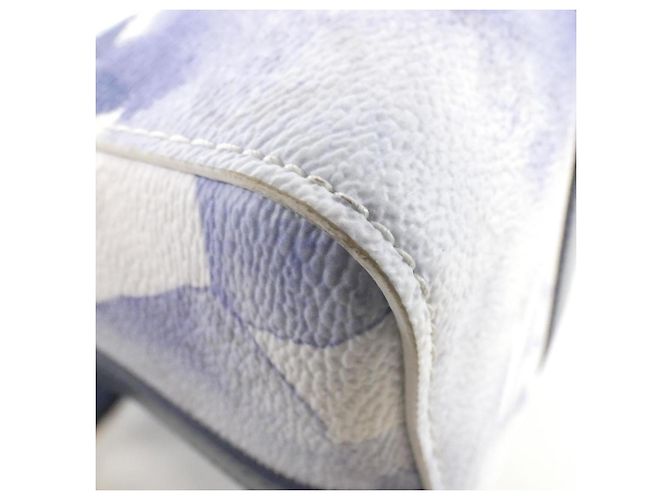 Sac Boston Keepall M45757 Monogram Aquarelle Louis Vuitton Bleu - vue 3