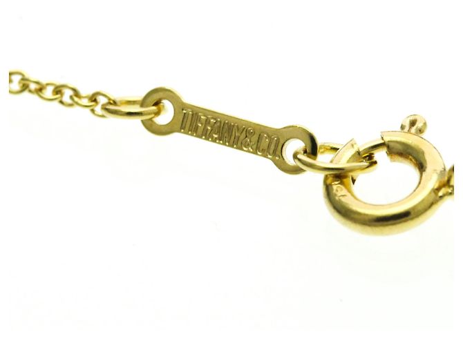 Elsa Peretti Tiffany & Co Collana Pendente Goccia Tiffany in Oro Giallo 18K D'oro - vista 11