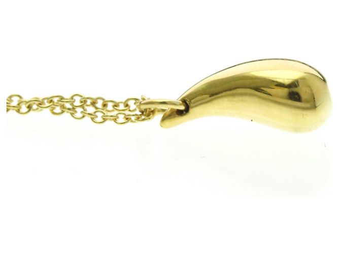 Elsa Peretti Tiffany & Co Collana Pendente Goccia Tiffany in Oro Giallo 18K D'oro - vista 5