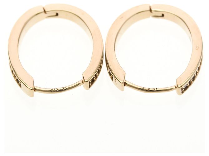 Autre Marque Orecchini in diamante 4°C in oro rosa D'oro - vista 3