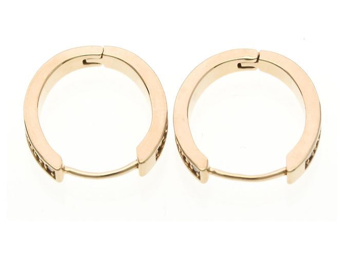 Autre Marque Orecchini in diamante 4°C in oro rosa D'oro - vista 8