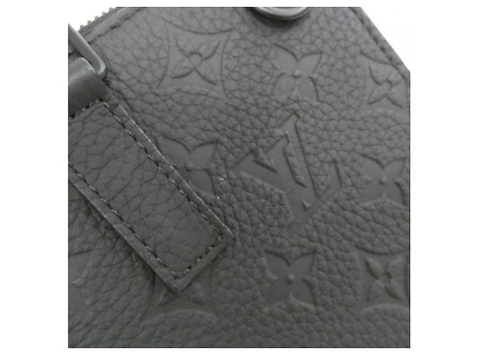 Borsa Messenger Sac Plat in Taurillon Monogram Louis Vuitton Nero - vista 4