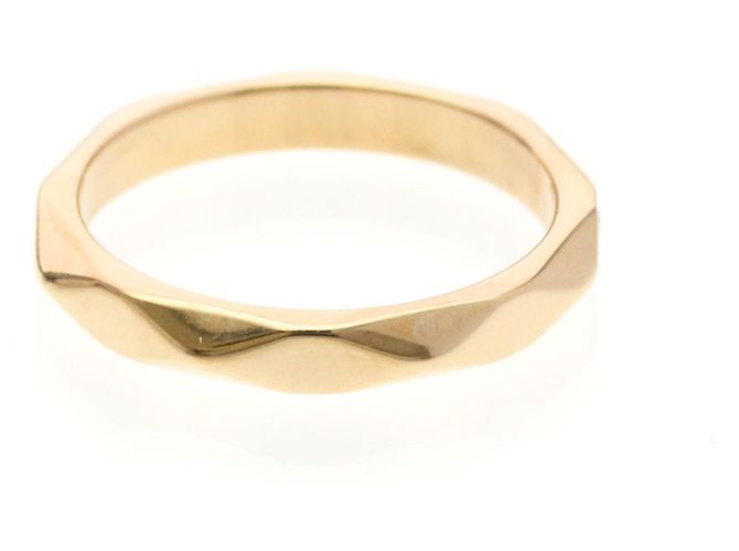 Boucheron Facettierter Diamantring aus Roségold Golden - Ansicht 4