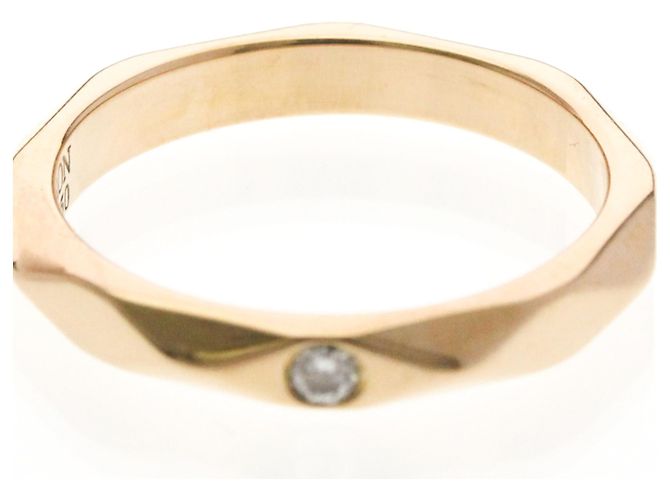 Boucheron Facettierter Diamantring aus Roségold Golden - Ansicht 5