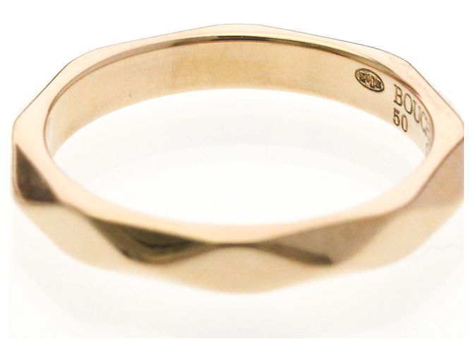 Boucheron Facettierter Diamantring aus Roségold Golden - Ansicht 7