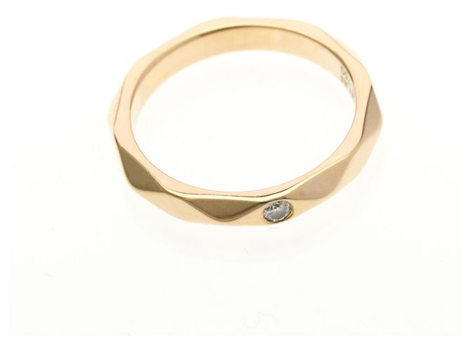 Boucheron Facettierter Diamantring aus Roségold Golden - Ansicht 9