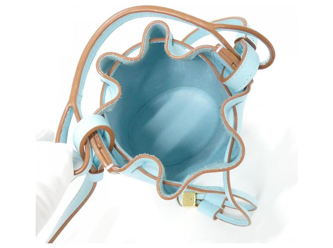 Borsa a mano Nano Balloon Loewe Blu Blu chiaro - vista 7