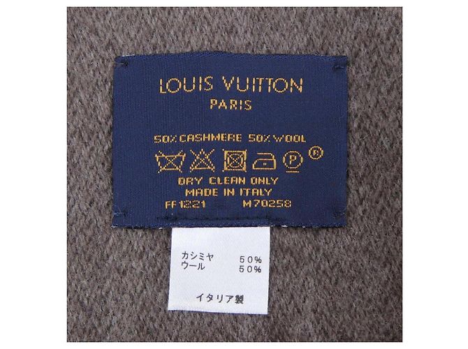 Louis Vuitton Monogram Gradient Schal Braun - Ansicht 3