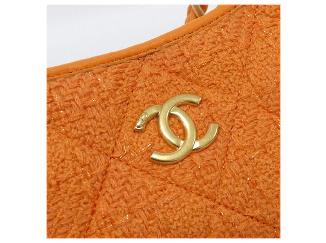 Borsa a Spalla Chanel AS4922 Arancione - vista 4