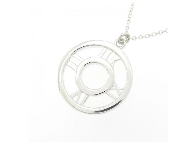 Tiffany & Co. Atlas Offene Medaille Mittel Necklace - Ansicht 4