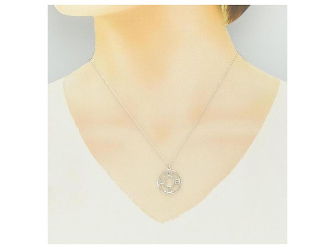 Tiffany & Co. Atlas Offene Medaille Mittel Necklace - Ansicht 6