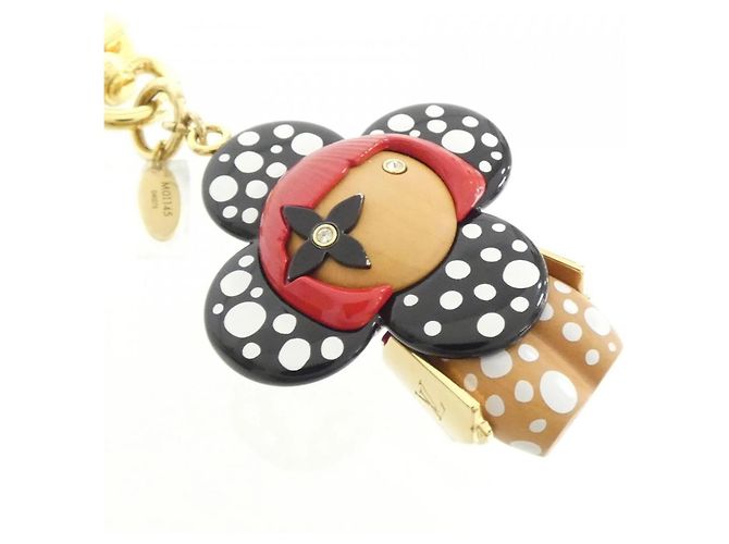 Portachiavi Vivienne Infinity Dot di Louis Vuitton Nero Bianco - vista 2