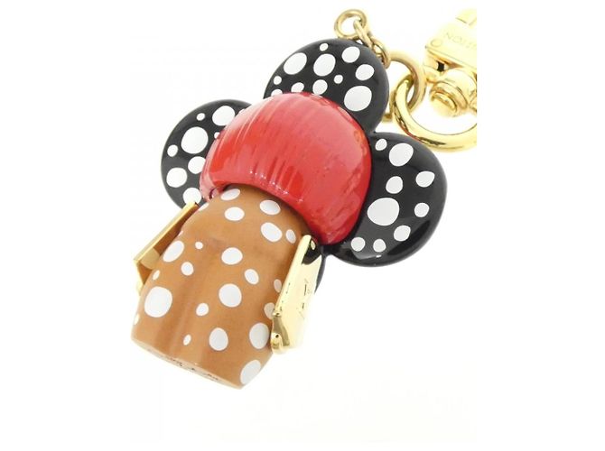 Portachiavi Vivienne Infinity Dot di Louis Vuitton Nero Bianco - vista 3