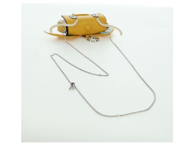 Borsa a secchiello Nano Drago in pelle FENDI x FRGMT x POKMON Gialla Auth 166960SM Argento Giallo - vista 7