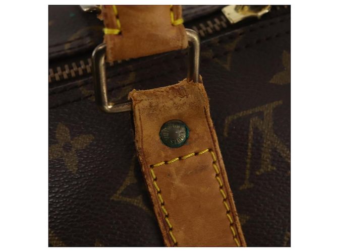 LOUIS VUITTON Borsa Boston Monogram Keepall 50 M41426 LV Auth BA10469 Monogramma - vista 10