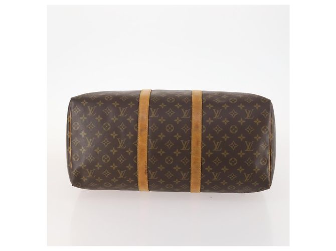 LOUIS VUITTON Borsa Boston Monogram Keepall 50 M41426 LV Auth BA10469 Monogramma - vista 5