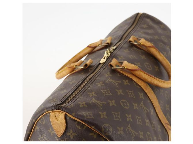 LOUIS VUITTON Borsa Boston Monogram Keepall 50 M41426 LV Auth BA10469 Monogramma - vista 6