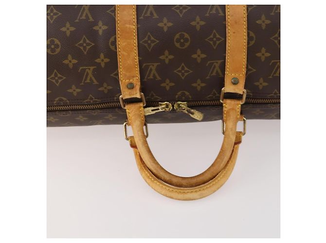 LOUIS VUITTON Borsa Boston Monogram Keepall 50 M41426 LV Auth BA10469 Monogramma - vista 7