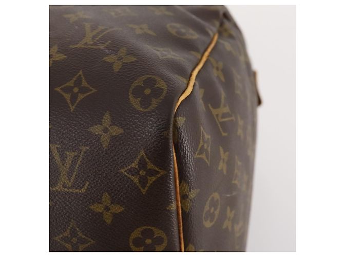 LOUIS VUITTON Borsa Boston Monogram Keepall 50 M41426 LV Auth BA10469 Monogramma - vista 9