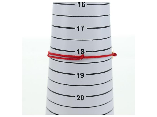 Bracciale in metallo FENDI x FRGMT x POKMON tono oro Auth 166945SM - vista 13