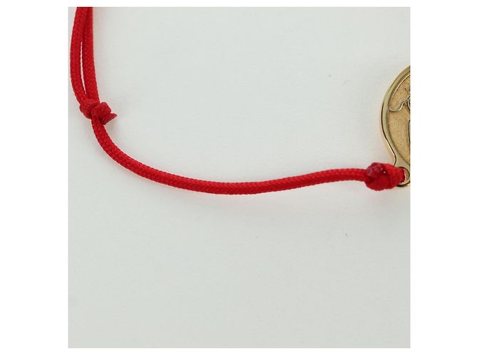 Bracciale in metallo FENDI x FRGMT x POKMON tono oro Auth 166945SM - vista 3