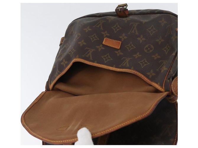 LOUIS VUITTON Borsa a Spalla Monogram Saumur 30 M42256 LV Auth LNZ272 Monogramma - vista 10
