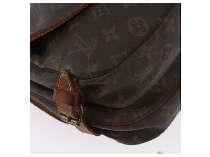 LOUIS VUITTON Borsa a Spalla Monogram Saumur 30 M42256 LV Auth LNZ272 Monogramma - vista 14
