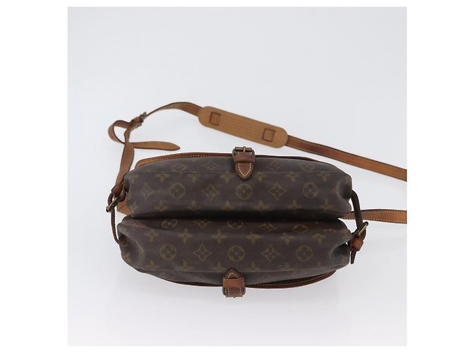 LOUIS VUITTON Borsa a Spalla Monogram Saumur 30 M42256 LV Auth LNZ272 Monogramma - vista 5