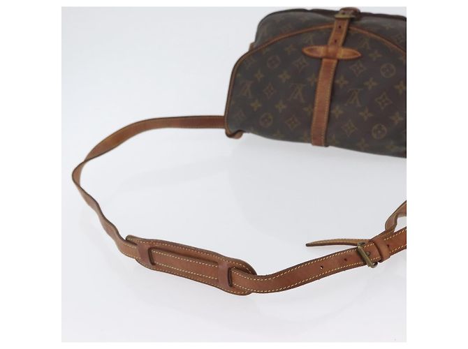 LOUIS VUITTON Borsa a Spalla Monogram Saumur 30 M42256 LV Auth LNZ272 Monogramma - vista 6