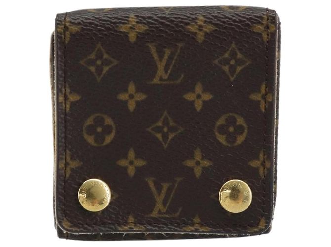 SCATOLA PER GIOIELLI Monogram LOUIS VUITTON Scatola per Gioielli LV Auth LNZ148 Monogramma - vista 13