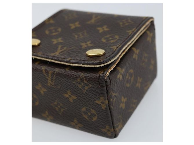 SCATOLA PER GIOIELLI Monogram LOUIS VUITTON Scatola per Gioielli LV Auth LNZ148 Monogramma - vista 7