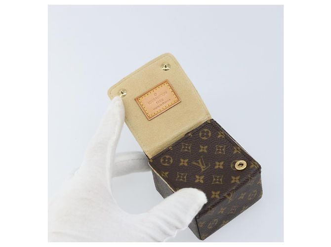 SCATOLA PER GIOIELLI Monogram LOUIS VUITTON Scatola per Gioielli LV Auth LNZ148 Monogramma - vista 8