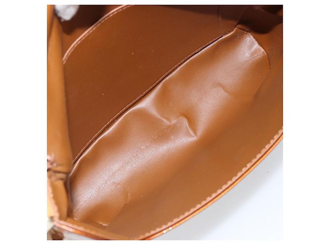 LOUIS VUITTON Borsa Thompson Street Monogram Vernis Bronzo M91124 LV Auth LNZ063 - vista 11