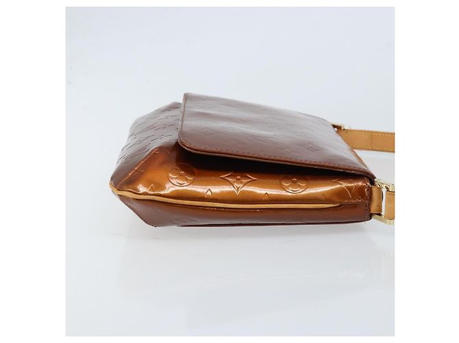 LOUIS VUITTON Borsa Thompson Street Monogram Vernis Bronzo M91124 LV Auth LNZ063 - vista 3