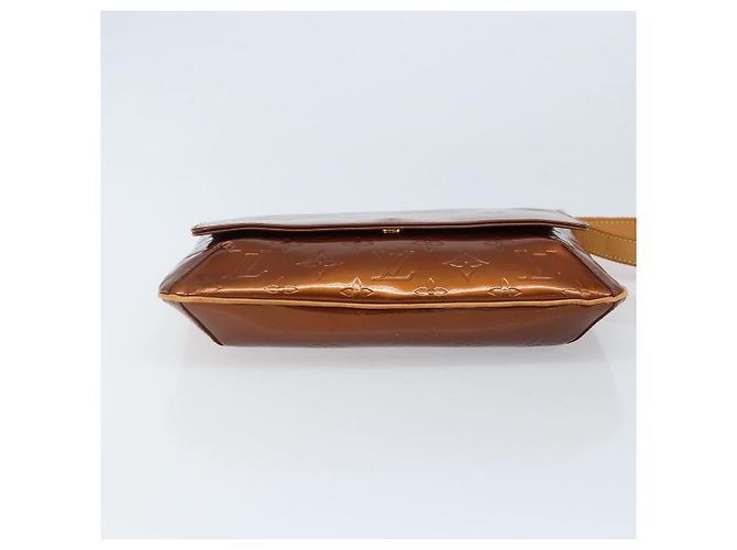 LOUIS VUITTON Borsa Thompson Street Monogram Vernis Bronzo M91124 LV Auth LNZ063 - vista 5