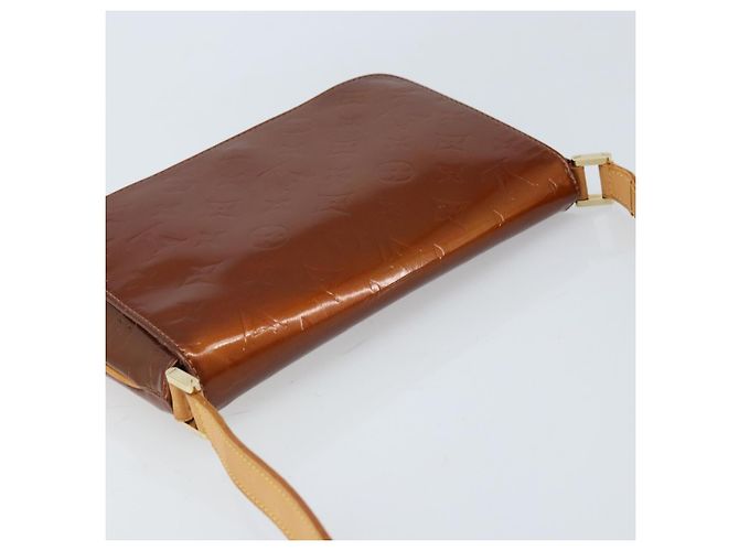 LOUIS VUITTON Borsa Thompson Street Monogram Vernis Bronzo M91124 LV Auth LNZ063 - vista 6