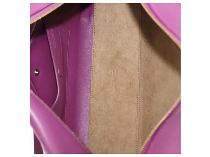 LOEWE Anagram Studio Ghibli Americana 28 Borsa in Pelle 2way Viola Auth 172539SM D'oro Porpora - vista 10