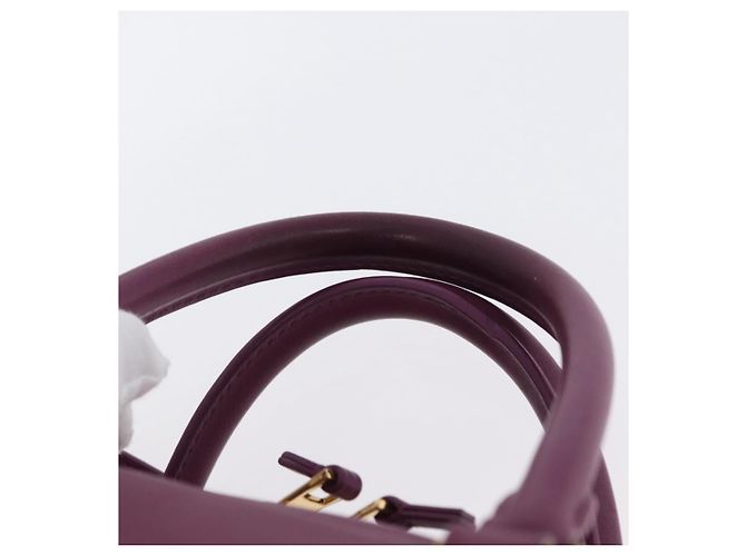 LOEWE Anagram Studio Ghibli Americana 28 Borsa in Pelle 2way Viola Auth 172539SM D'oro Porpora - vista 14