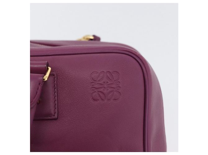 LOEWE Anagram Studio Ghibli Americana 28 Borsa in Pelle 2way Viola Auth 172539SM D'oro Porpora - vista 20