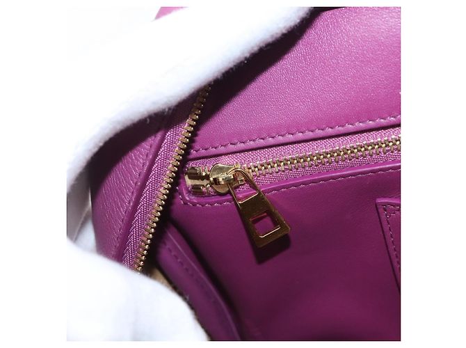 LOEWE Anagram Studio Ghibli Americana 28 Borsa in Pelle 2way Viola Auth 172539SM D'oro Porpora - vista 26