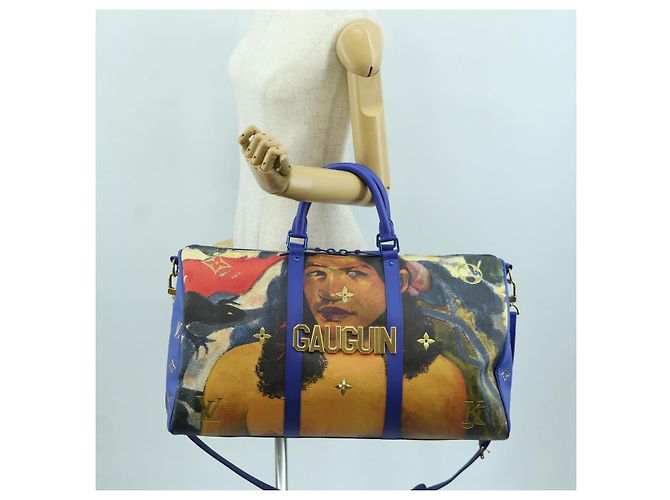 LOUIS VUITTON Collezione Masters GAUGUIN Keepall Bandouliere 50 LV Auth 173307SM - vista 36