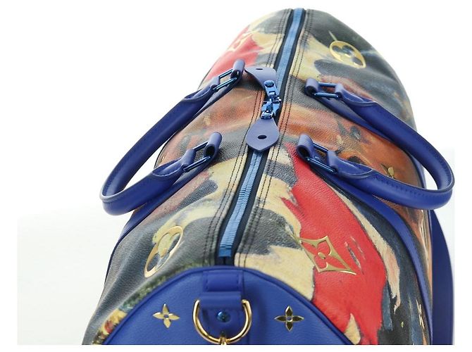 LOUIS VUITTON Collezione Masters GAUGUIN Keepall Bandouliere 50 LV Auth 173307SM - vista 6