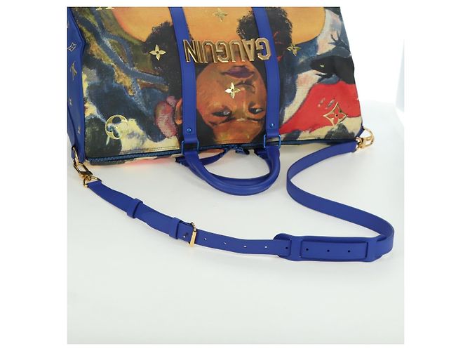 LOUIS VUITTON Collezione Masters GAUGUIN Keepall Bandouliere 50 LV Auth 173307SM - vista 8