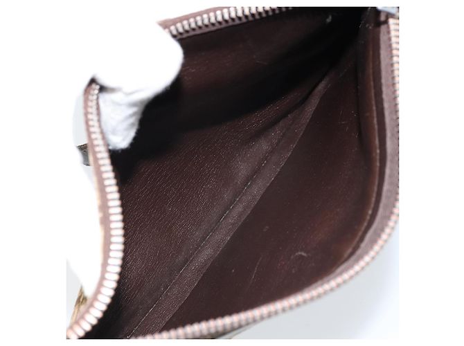 Borsa a Spalla in Tela Trotter Christian Dior Beige Auth LNZ041 - vista 11