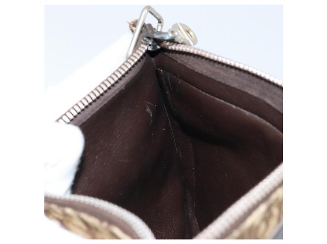 Borsa a Spalla in Tela Trotter Christian Dior Beige Auth LNZ041 - vista 18